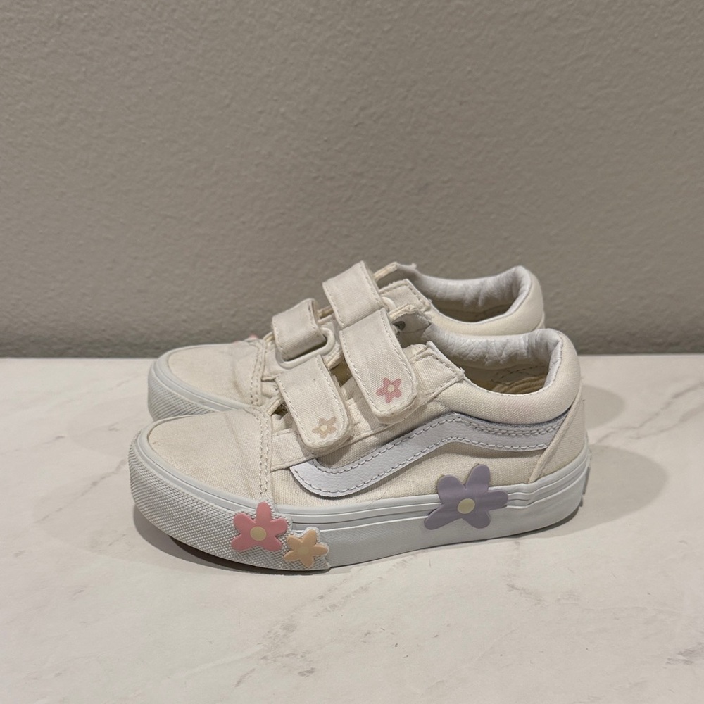 Floral Vans - Size 10.5 Toddler
